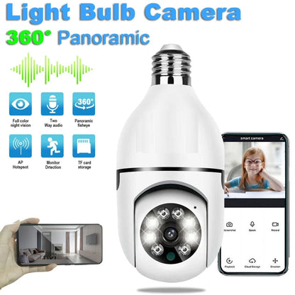360 Degree Panoramic Wireless WiFi IP Security Camera