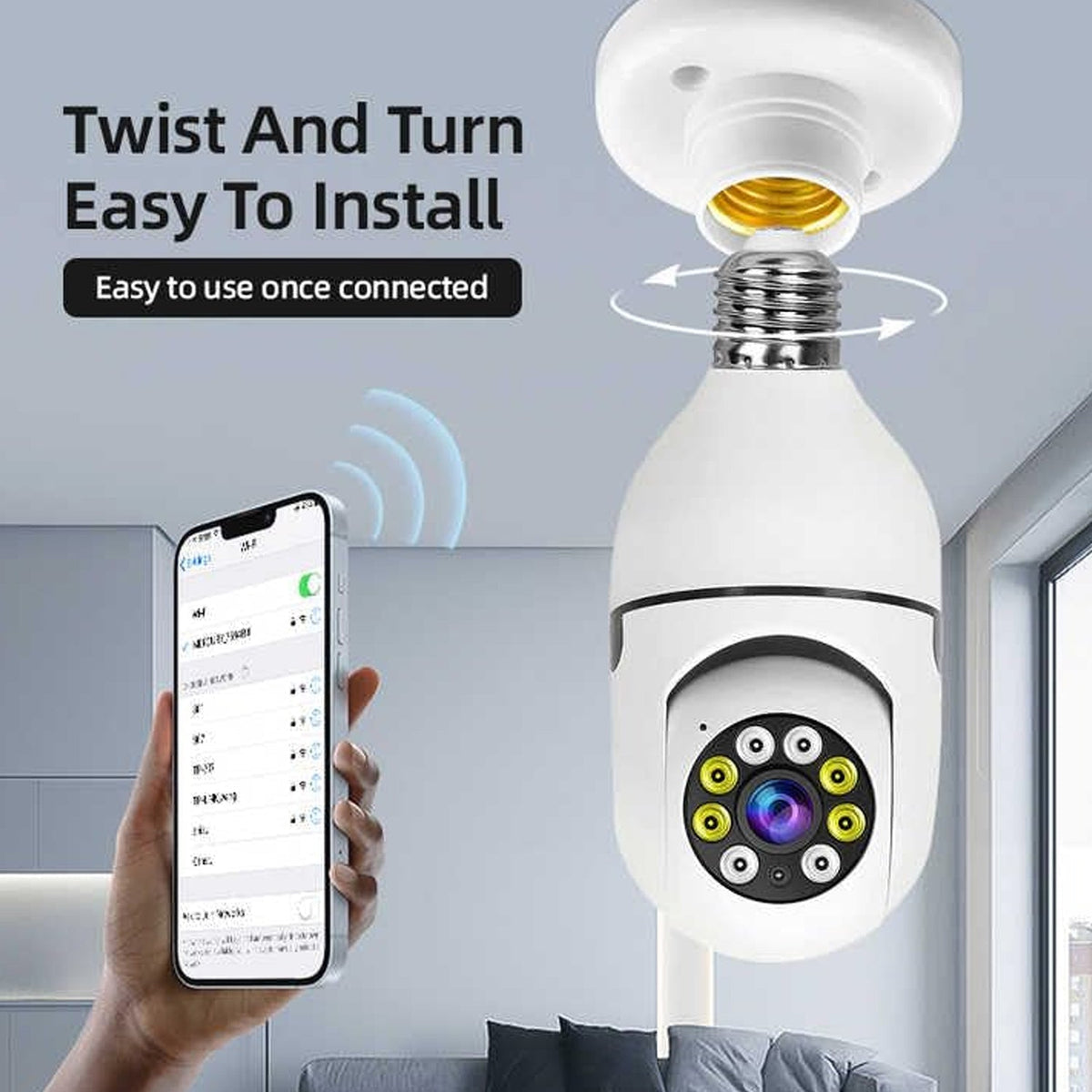 360 Degree Panoramic Wireless WiFi IP Security Camera