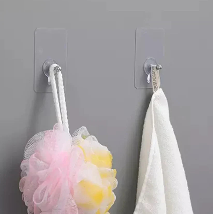 Wall Adhesive Hooks, No-Drilling Waterproof Screw for Hanging