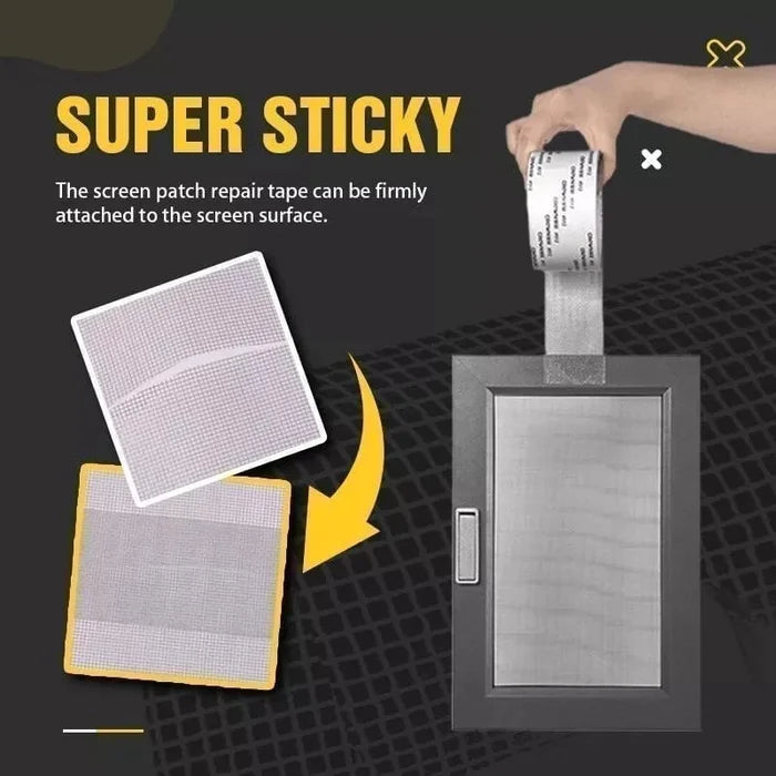 Window Screen Repair Tape Mesh Roll