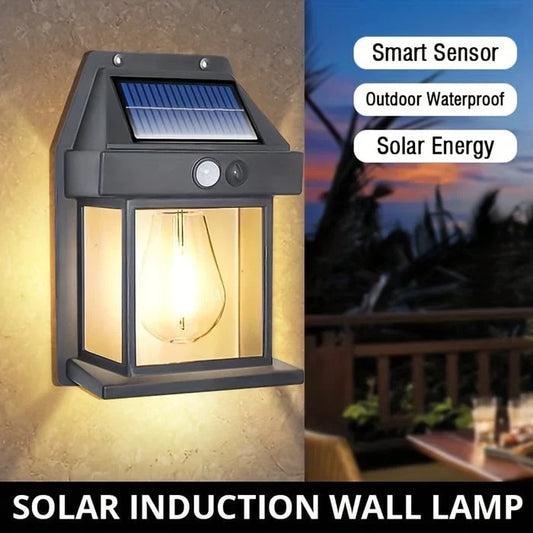 Retro Solar Tungsten Lawn Lamp