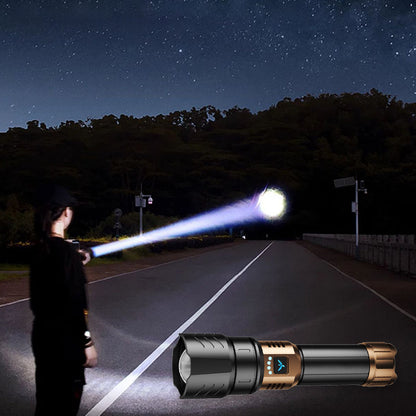 High Brightness and Long-Distance Illumination LED Flashlight