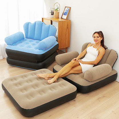 5-in-1 Folding Portable Inflatable Sofa
