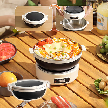 1.2L Portable Foldable Electric Pot with Overheat Protection Free Shipping