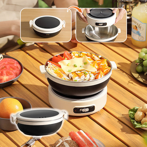 1.2L Portable Foldable Electric Pot with Overheat Protection Free Shipping
