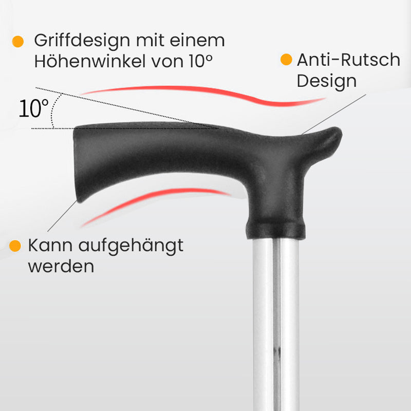 Free ShippingPortable Folding Walking Stick with Seat for Seniors